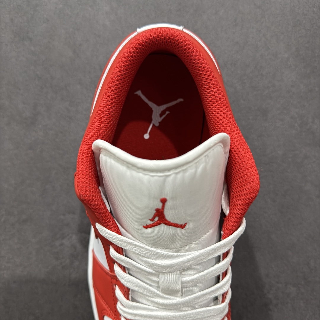200  【K版】Air Jordan AJ1 Low 低帮 白红 553558-166