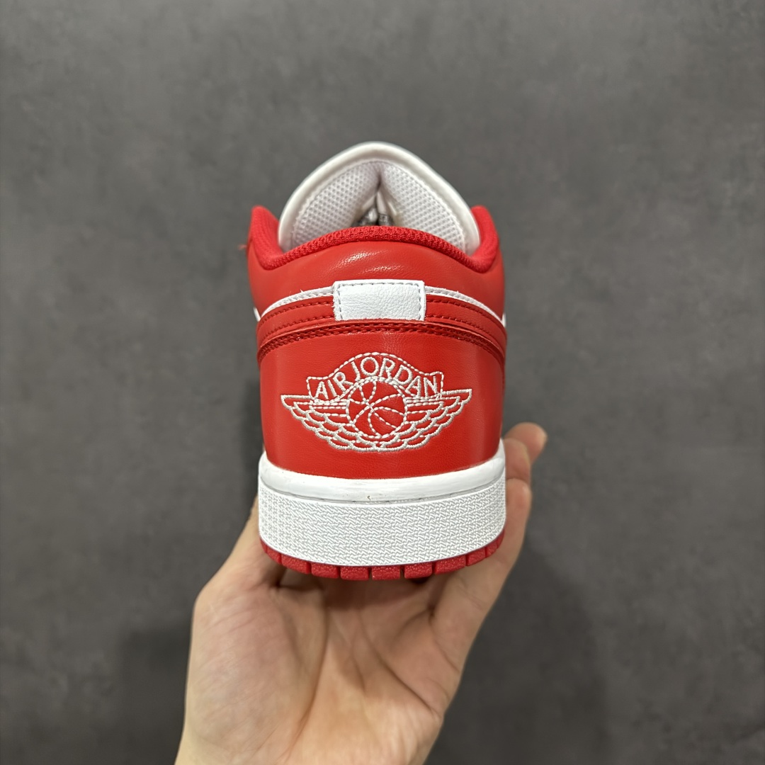 200  【K版】Air Jordan AJ1 Low 低帮 白红 553558-166
