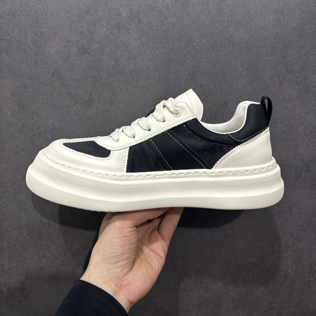 280  ECCO爱步男款休闲鞋 25年新品舒适耐磨平底板鞋