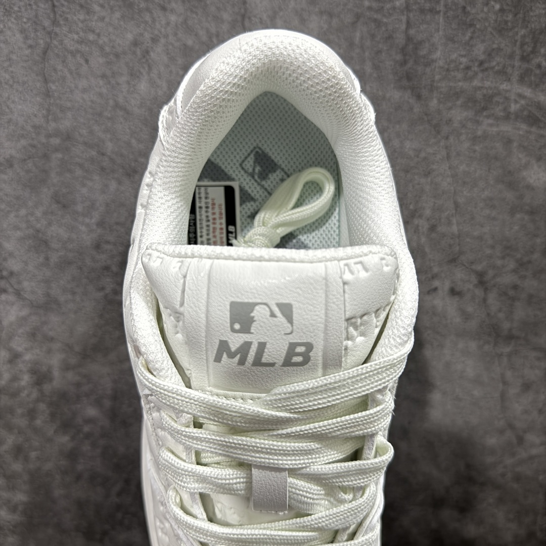 190  【纯原订单】MLB Chunky Liner Basic NY复古印花学长鞋系列低帮轻量增高厚底百搭休闲运动慢跑鞋板鞋