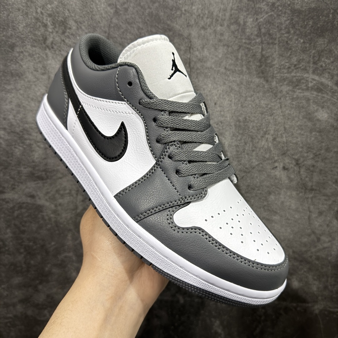 180  【小dt版本】Air Jordan AJ1 Low 低帮 灰白黑 553558-152