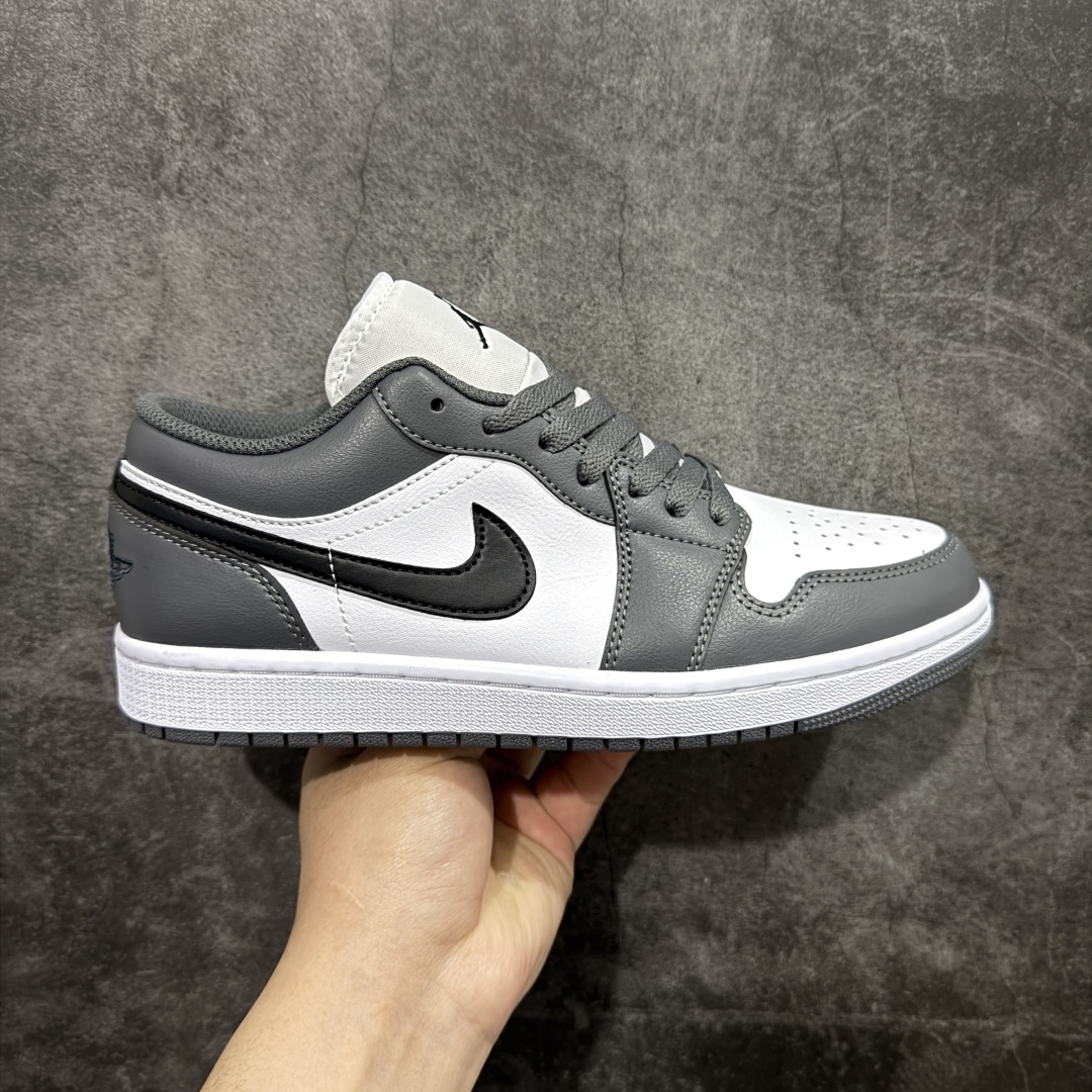 180  【小dt版本】Air Jordan AJ1 Low 低帮 灰白黑 553558-152