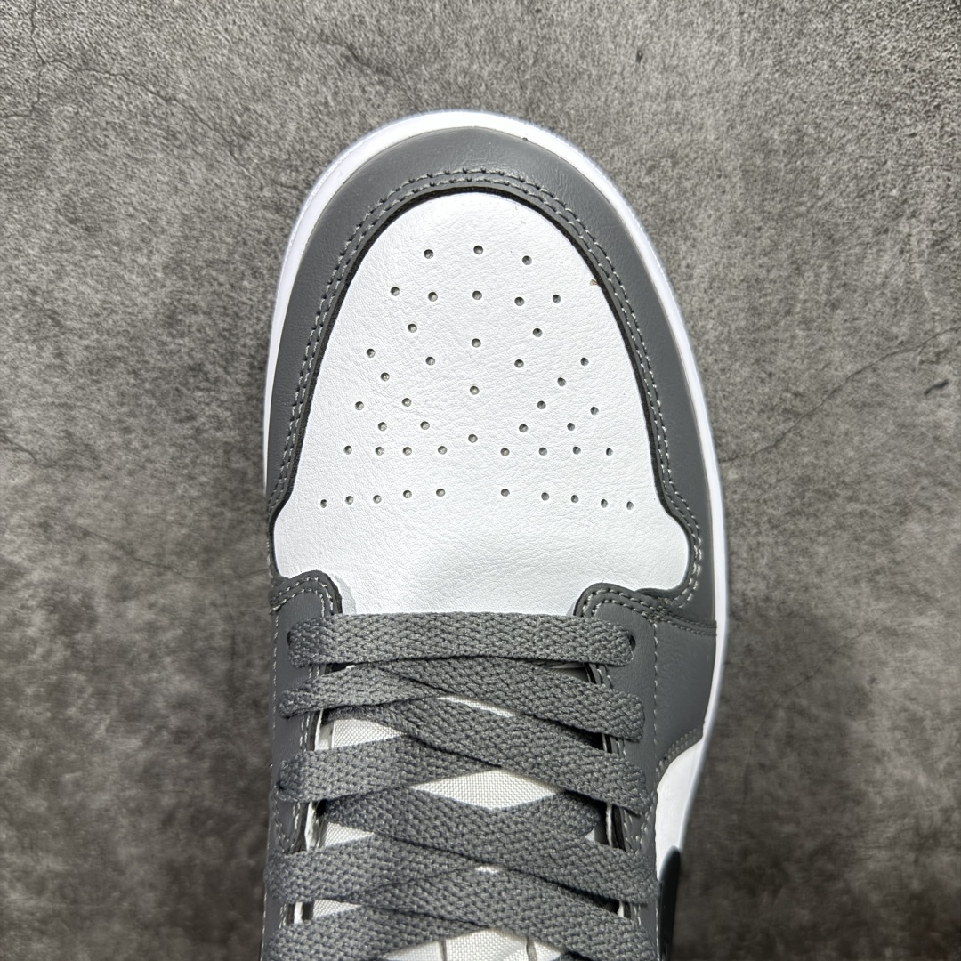 180  【小dt版本】Air Jordan AJ1 Low 低帮 灰白黑 553558-152
