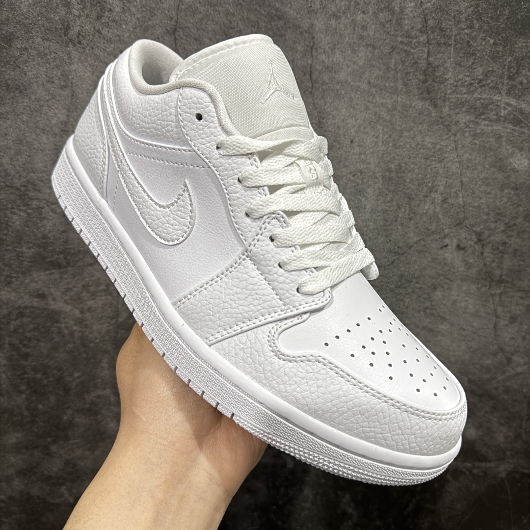 图片[3]-【小dt版本】Air Jordan AJ1 Low 低帮 纯白 553558-130 全新流水线出品 DT版本唯一平替选择 市场第二梯队最强版 全部原鞋开发 原楦原纸板开发 全鞋电脑针车 原厂内置全掌气垫 原盒内在原标 唯一Zp原版鞋带绑法 免检产品 全新2022版型 全头层皮料 完美零毛边处理 原厂配置全掌气垫 价格定位良心 尺码：36 36.5 37.5 38 38.5 39 40 40.5 41 42 42.5 43 44 44.5 45 46-选品中心