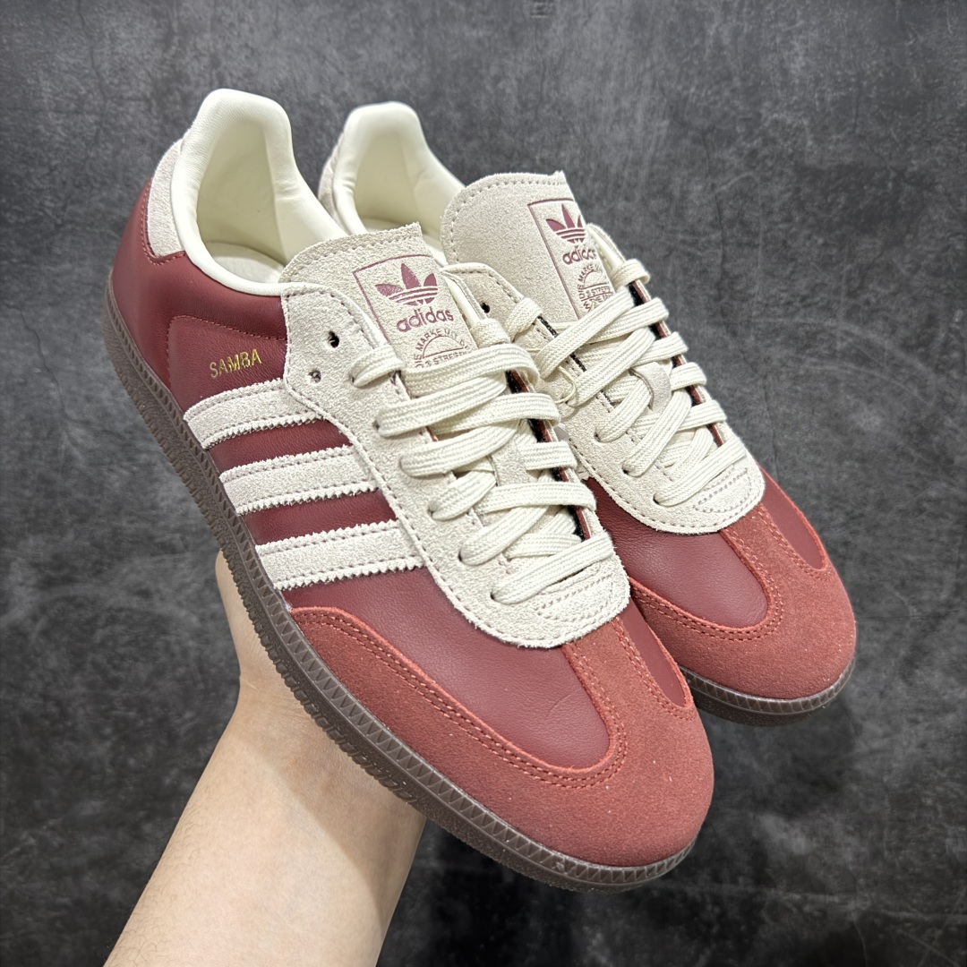【CG纯原】市面最顶级品质没有之一! 此版鞋身全部采用进口原厂头层皮 原厂头层 区分市面偷工减料! Adidas Originals Samba 桑巴德训鞋 红白 原版原楦原材,99.999%还原度 鞋带都是原厂的,系鞋带的方式都同步ZP! 货号:JI3216 尺码:36 36.5 37 38 38.5 39 40 40.5 41 42 42.5 43 44 44.5 45-选品中心