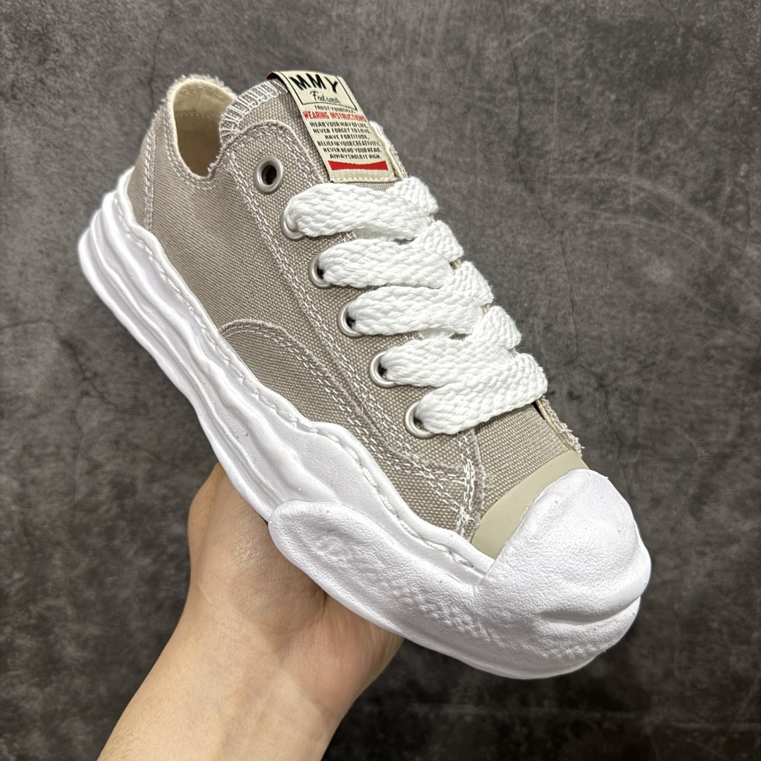 图片[3]-【纯原版】三原康裕品牌 MMY/Maison MIHARA YASUHIRO 变形溶解雪糕底低帮溶解鞋 全硫化溶解工艺 东莞原产 原楦原纸版开发 全新开发 双模一次发泡点位气孔EVA中底 底部嵌入组合RB橡胶耐磨大底 采用全粒面头层皮革鞋面材质 正确织麦及包装盒 清晰后跟电绣LOGO 🆚区别市面普通版本 尺码：35 36 37 38 39 40 41 42 43 44 正常尺码-选品中心