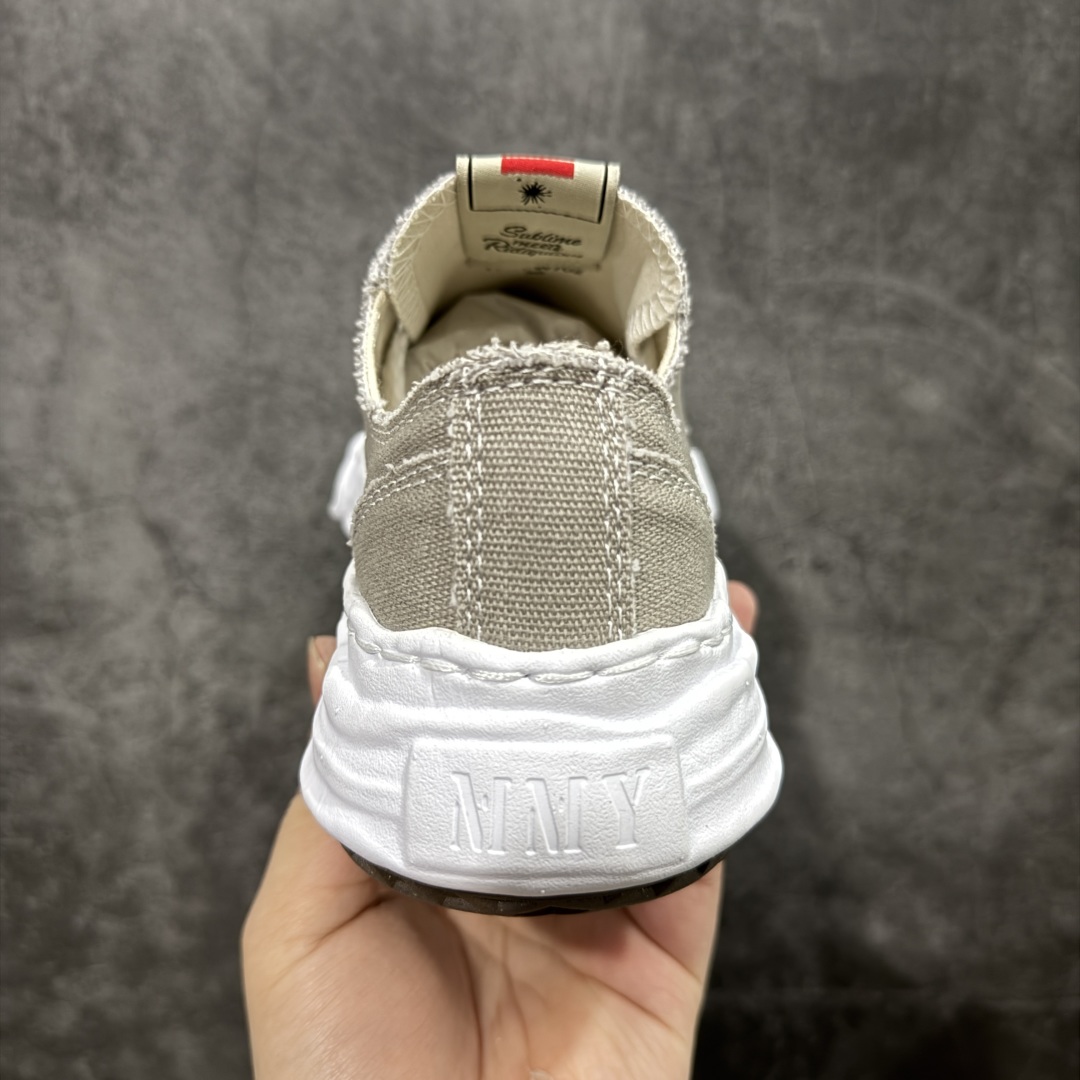 图片[4]-【纯原版】三原康裕品牌 MMY/Maison MIHARA YASUHIRO 变形溶解雪糕底低帮溶解鞋 全硫化溶解工艺 东莞原产 原楦原纸版开发 全新开发 双模一次发泡点位气孔EVA中底 底部嵌入组合RB橡胶耐磨大底 采用全粒面头层皮革鞋面材质 正确织麦及包装盒 清晰后跟电绣LOGO 🆚区别市面普通版本 尺码：35 36 37 38 39 40 41 42 43 44 正常尺码-选品中心