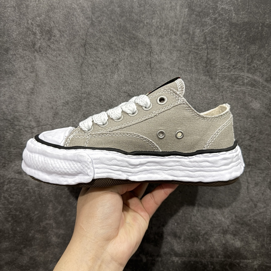 图片[2]-【纯原版】三原康裕品牌 MMY/Maison MIHARA YASUHIRO 变形溶解雪糕底低帮溶解鞋 全硫化溶解工艺 东莞原产 原楦原纸版开发 全新开发 双模一次发泡点位气孔EVA中底 底部嵌入组合RB橡胶耐磨大底 采用全粒面头层皮革鞋面材质 正确织麦及包装盒 清晰后跟电绣LOGO 🆚区别市面普通版本 尺码：35 36 37 38 39 40 41 42 43 44 正常尺码-选品中心