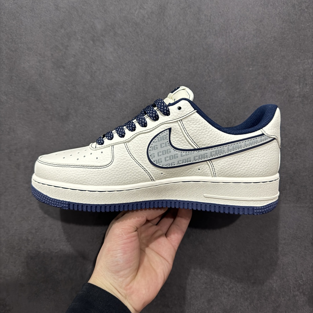 260  【定制版】Nike Air Force 1'07 Low 北面联名 CDG深蓝线 空军一号低帮休闲板鞋 HH7518-051