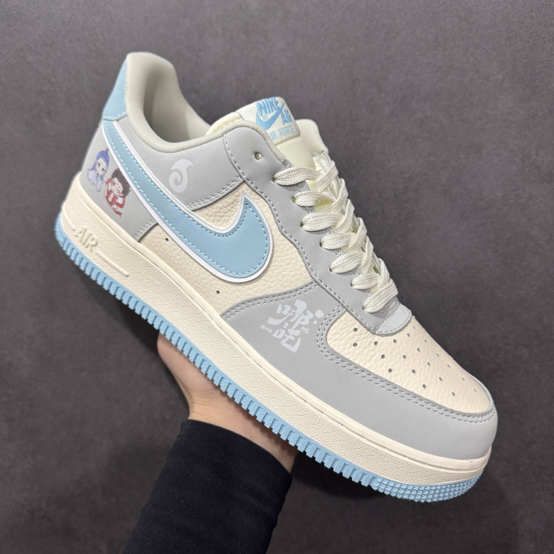 【定制版】Nike Air Force 1'07 Low 哪吒联名 魔丸灵珠 空军一号低帮休闲板鞋 DF0188-047