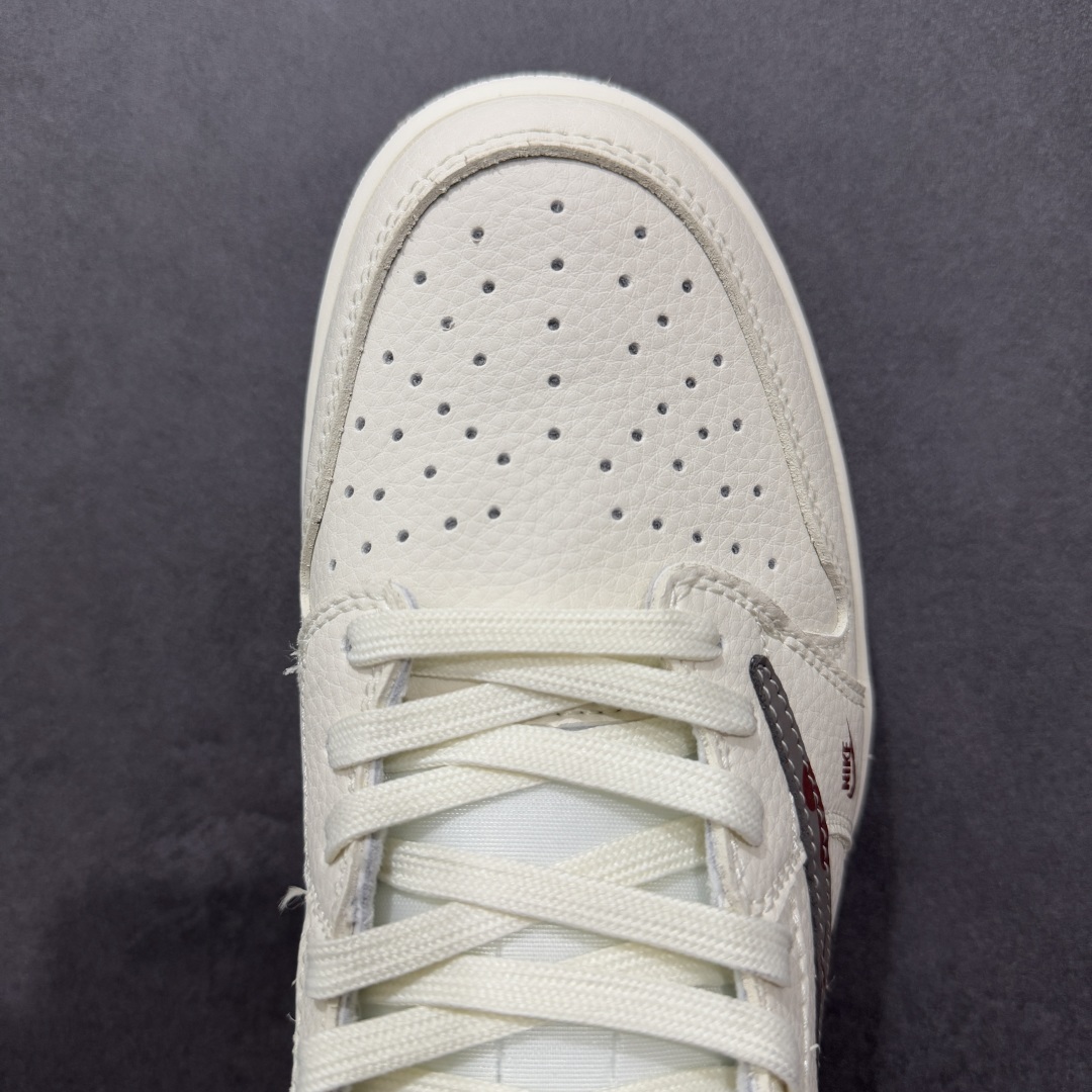 280  【定制版】Travis Scott x Fragment Design x Air Jordan 1 Low OG SP 乔1暴力熊联名 米白棕熊 低帮文化休闲板鞋 LD2025-004