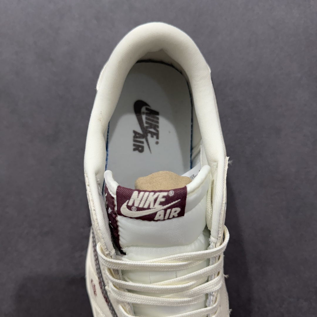 280  【定制版】Travis Scott x Fragment Design x Air Jordan 1 Low OG SP 乔1暴力熊联名 米白棕熊 低帮文化休闲板鞋 LD2025-004