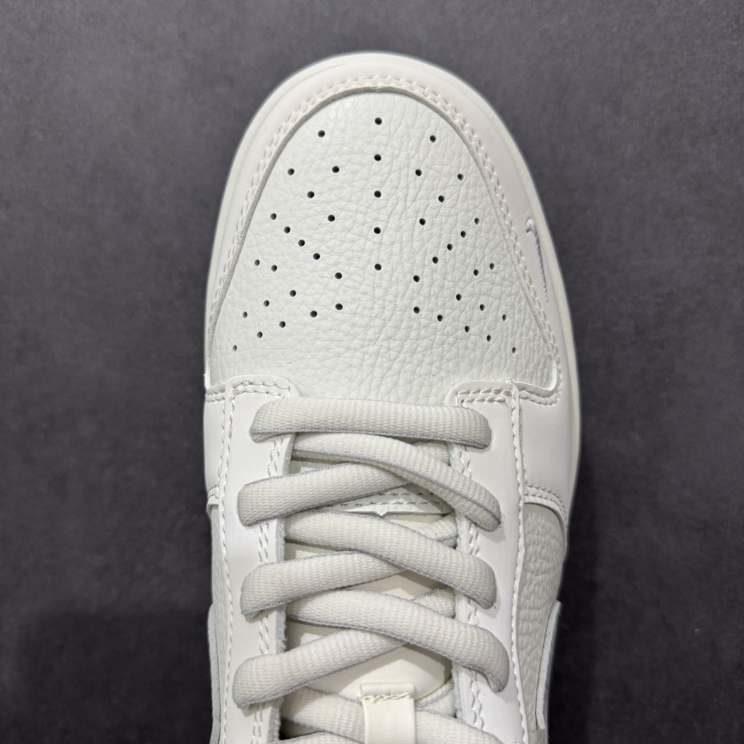 280  【定制版】Nike SB Dunk Low 联名三勾 米灰配色 低帮休闲运动滑板板鞋 SC9207-401