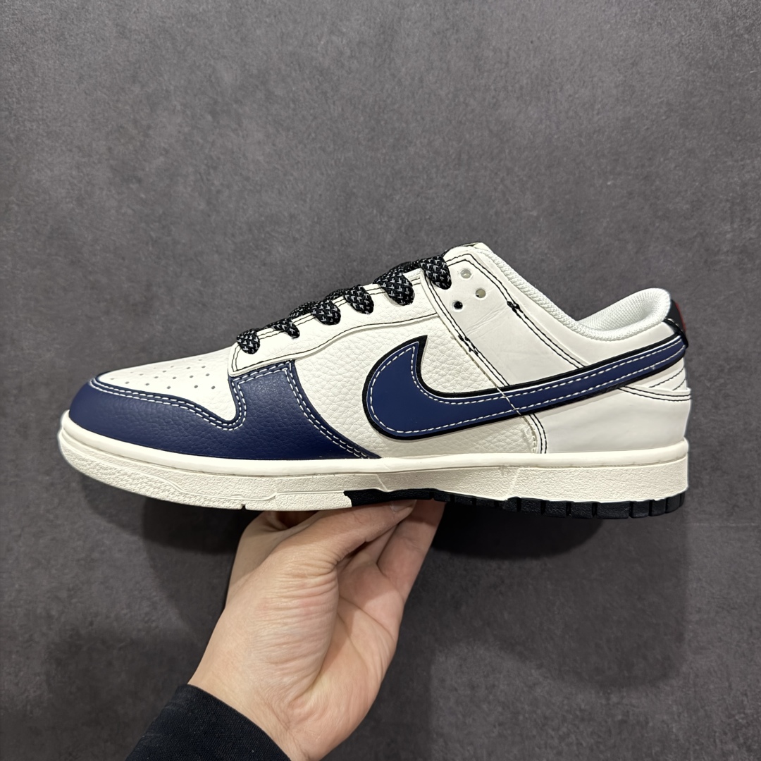 280  【定制版】Nike SB Dunk Low 斯图西联名 米蓝火焰 周年高端定制 低帮休闲板鞋 ZH2598-226