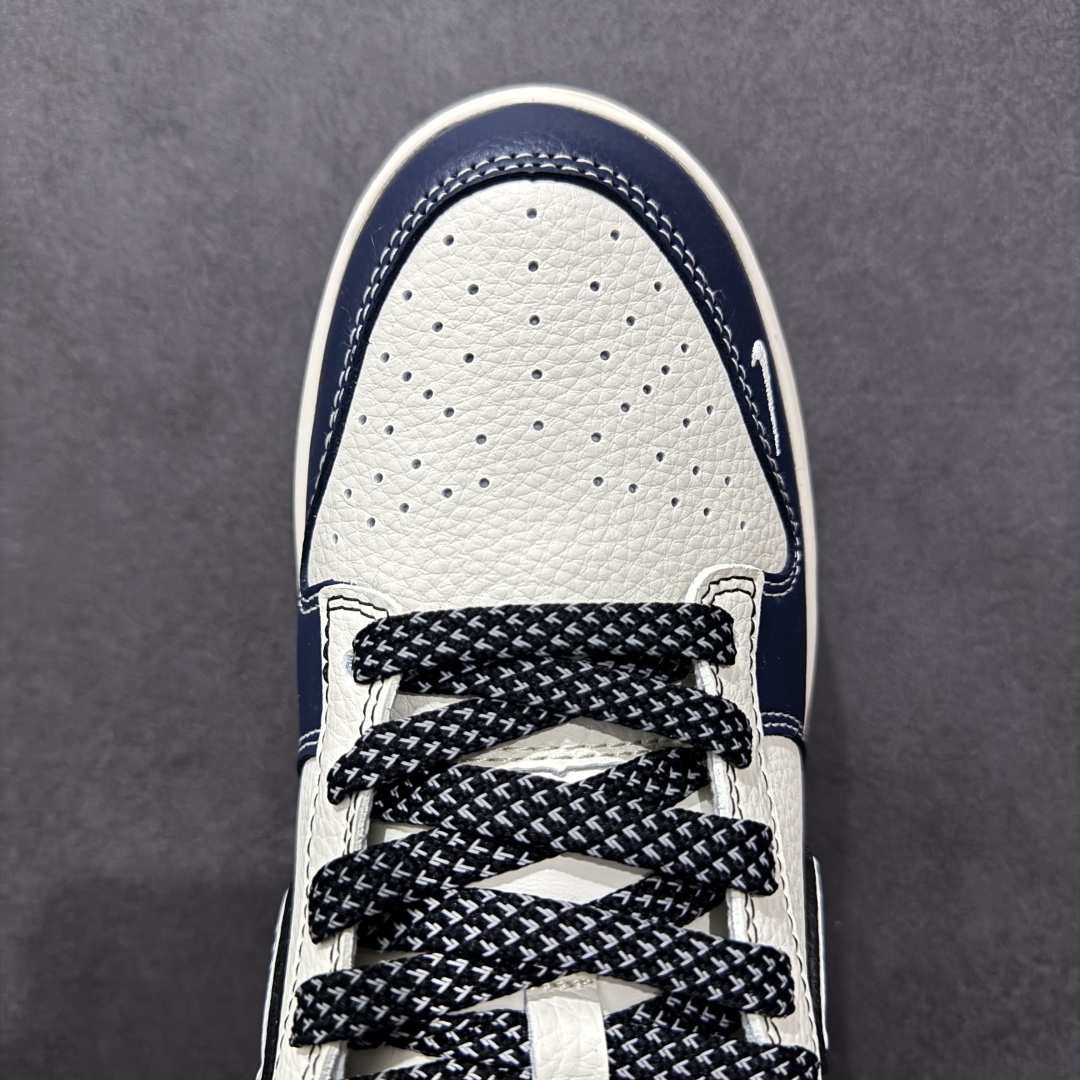 280  【定制版】Nike SB Dunk Low 斯图西联名 米蓝火焰 周年高端定制 低帮休闲板鞋 ZH2598-226