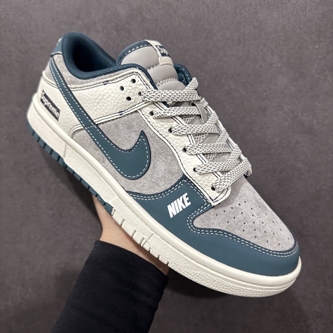 260  【定制版】Nike SB Dunk Low x Supreme 白青灰  CY5979-113