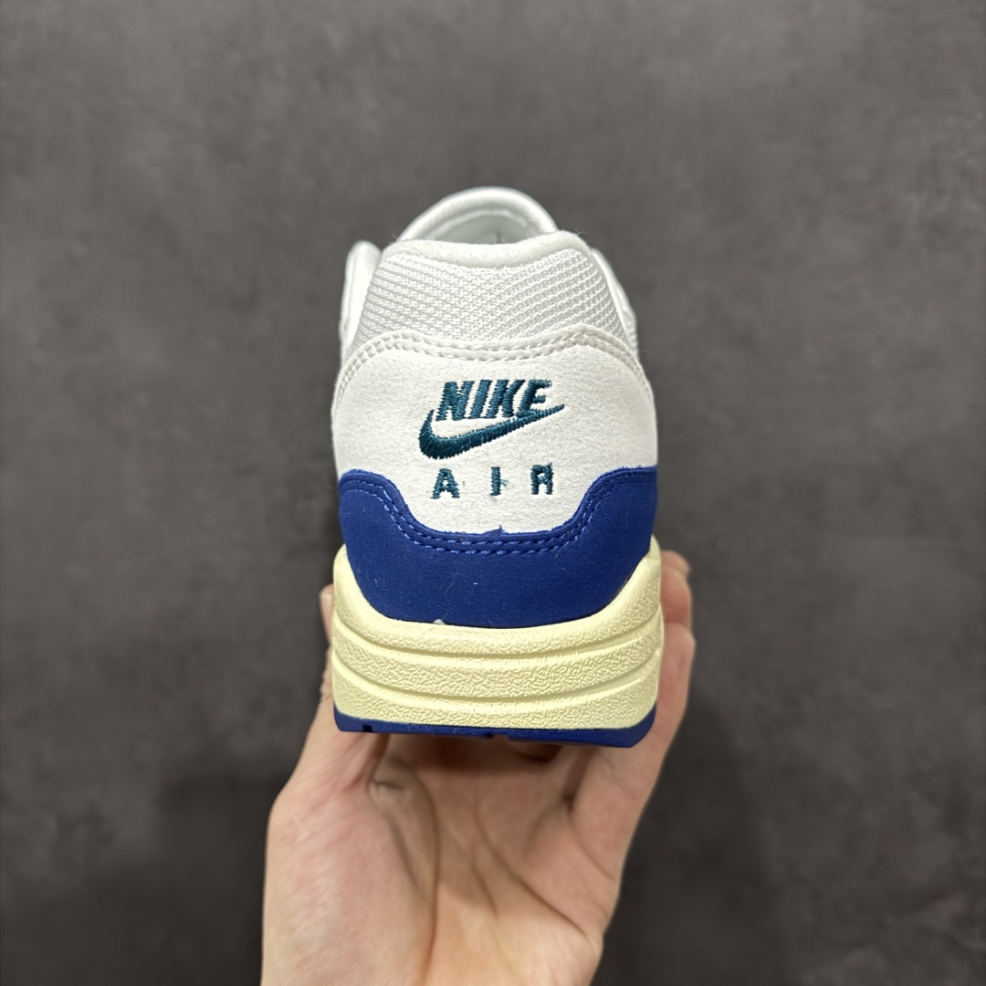 200  NK Air Max 1  初代复古气垫慢跑鞋白灰蓝 FQ8048-133