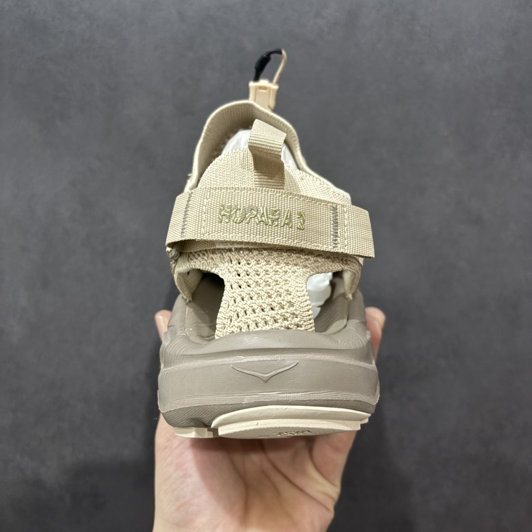 图片[4]-【绿x版】Hoka W Hopara 2 霍帕拉系列水路两用溯溪涉水休闲户外露营凉鞋 作为先锋品牌的 HOKA ONE ONE总是以独特的方式 HOPARA是一款溯溪鞋 又名排水鞋 可长期用于涉水和溯溪 保护脚底和脚趾的安全和舒适 鞋面材料速干 透气 耐磨 鞋底防滑 耐磨 抓地能力强 出于安全考虑 设计要求较高-涉水溯溪过程中 水 泥沙 可以直接从鞋内大孔排出 细纹鞋底使在岩石上抓地能力强 避免打滑 而上路后 鞋面具有快干透气等优点 尺码：36 36.5 37.5 38 39 40 40.5 41 42 42.5 43 44 45-选品中心