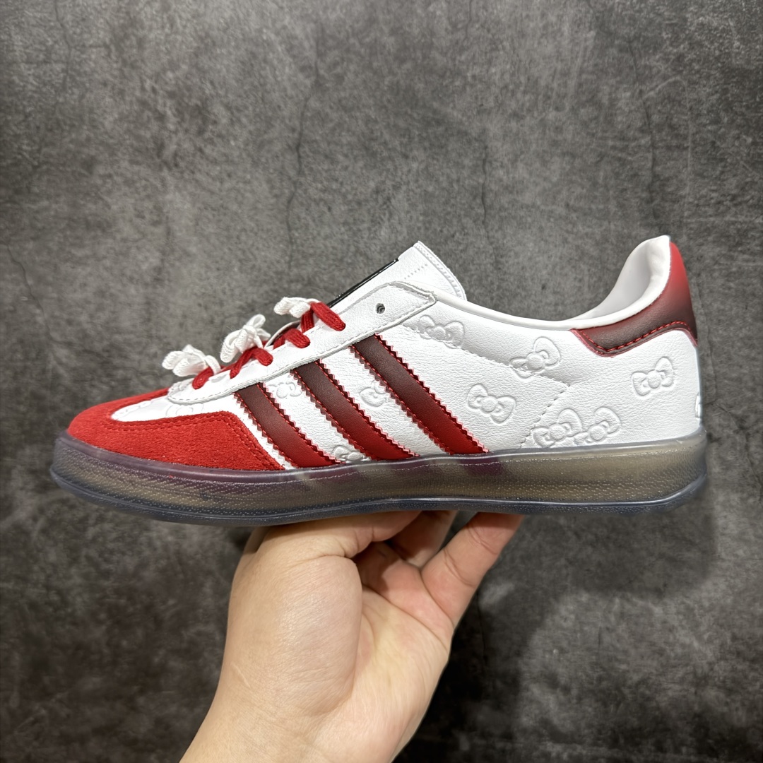  
【正确版】Kitty x Ad Originals Gazelle Indoor II0013 三叶