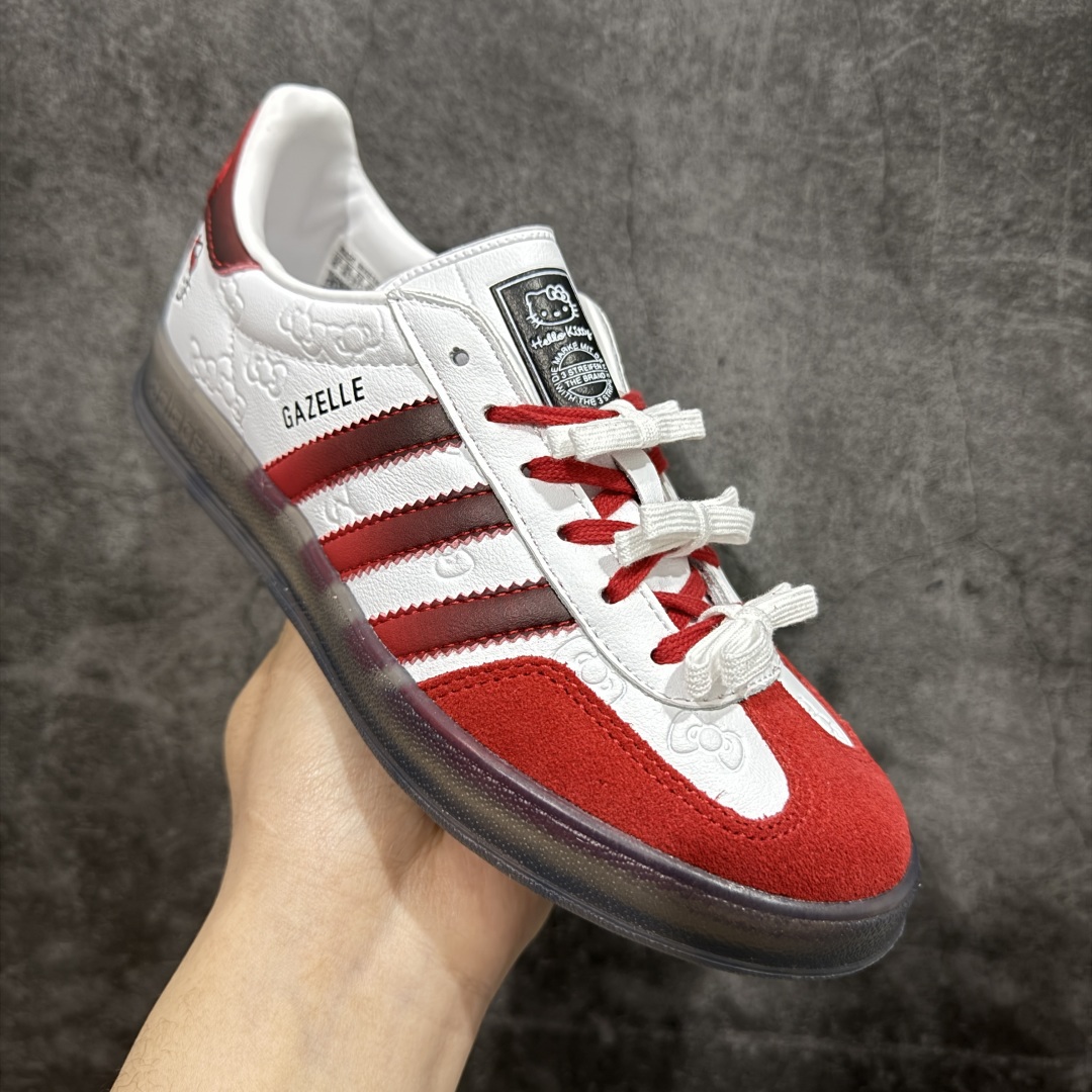  
【正确版】Kitty x Ad Originals Gazelle Indoor II0013 三叶