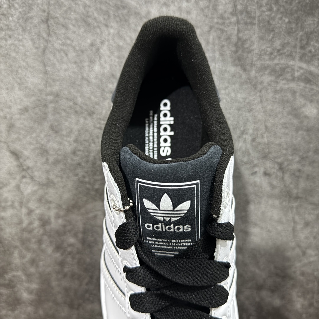  
【纯原】Adidas originals superstar 贝壳头 白黑
采用全新头层拼接皮革材质