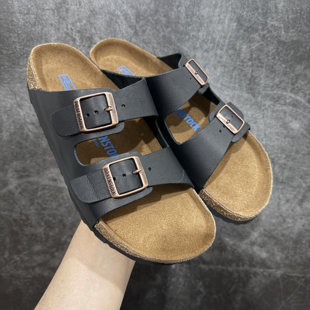 180  【DC纯原】Birkenstock Arizona 系列勃肯皮革绒面双扣时尚凉拖鞋