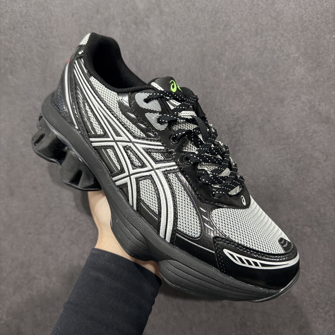 图片[3]-【纯原版】Asics Gel-Kinetic Fluent 纯原版本 亚瑟士运动休闲透气专业跑鞋 新一代缓震未来感跑鞋 鞋面复杂的切割和银色细节极具前卫风格 大底科技十足且独特外观的GEL 不仅在视觉上夺人眼球 同时可提供全天候的舒适缓冲 更多细节后半掌GEL+ 前半掌FFBlast中底科技堆叠 KIKO风的设计语言拼接ASICS鞋体流线 耐磨材质耐磨性强,稳定性高抓地更牢,不易打滑 货号： 1203A591 0013725 尺码：40-45-选品中心