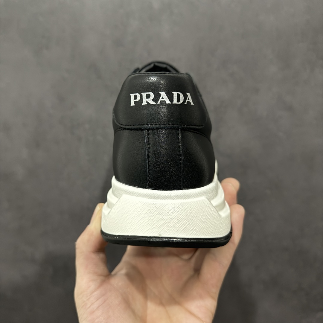 420  【广东纯原版本】PRADA普拉达 厚底徽标系带运动休闲男鞋系列