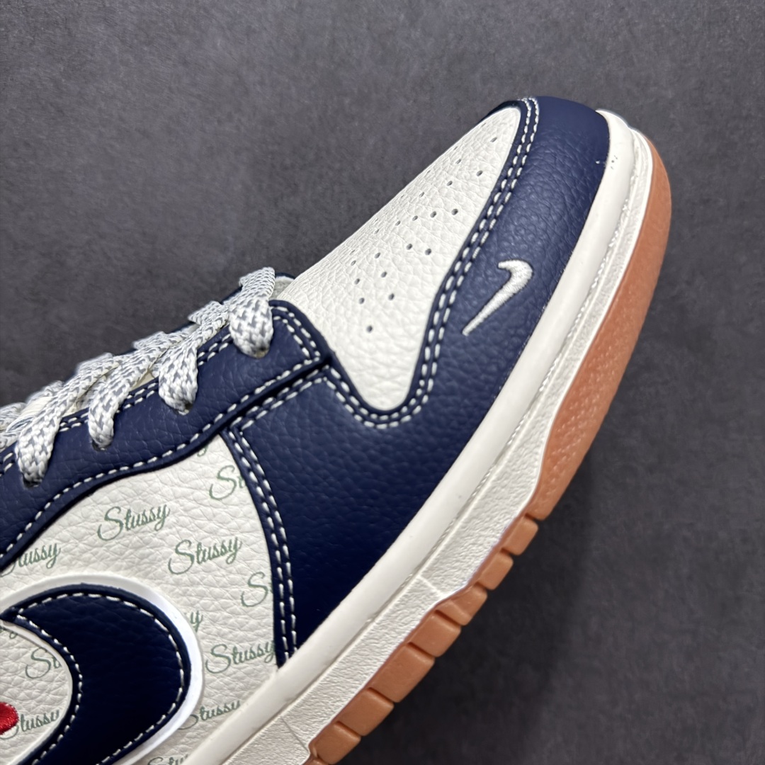 280  【定制版】Nike SB Dunk Low 斯图西联名 米蓝生胶 周年高端定制 低帮休闲板鞋 XS6089-529