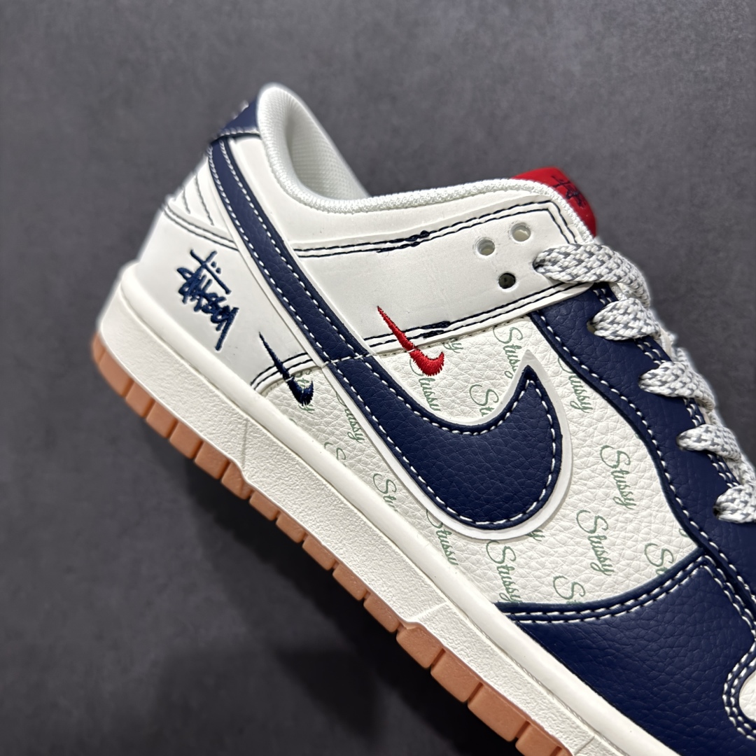 280  【定制版】Nike SB Dunk Low 斯图西联名 米蓝生胶 周年高端定制 低帮休闲板鞋 XS6089-529