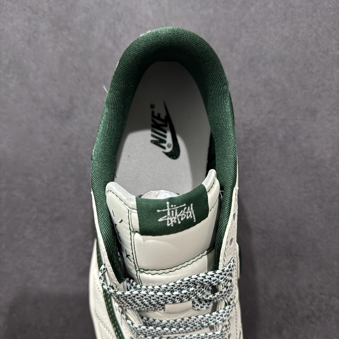 280  【定制版】Travis Scott x Fragment Design x Air Jordan 1 Low OG SP AJ1 乔1 斯图西联名 米绿黑8 低帮文化休闲板鞋 ZH2598-243