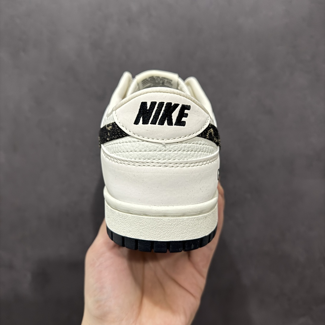280  【定制版】Nike SB Dunk Low 古驰联名 黑牛仔 周年高端定制 低帮休闲板鞋 CH8311-286
