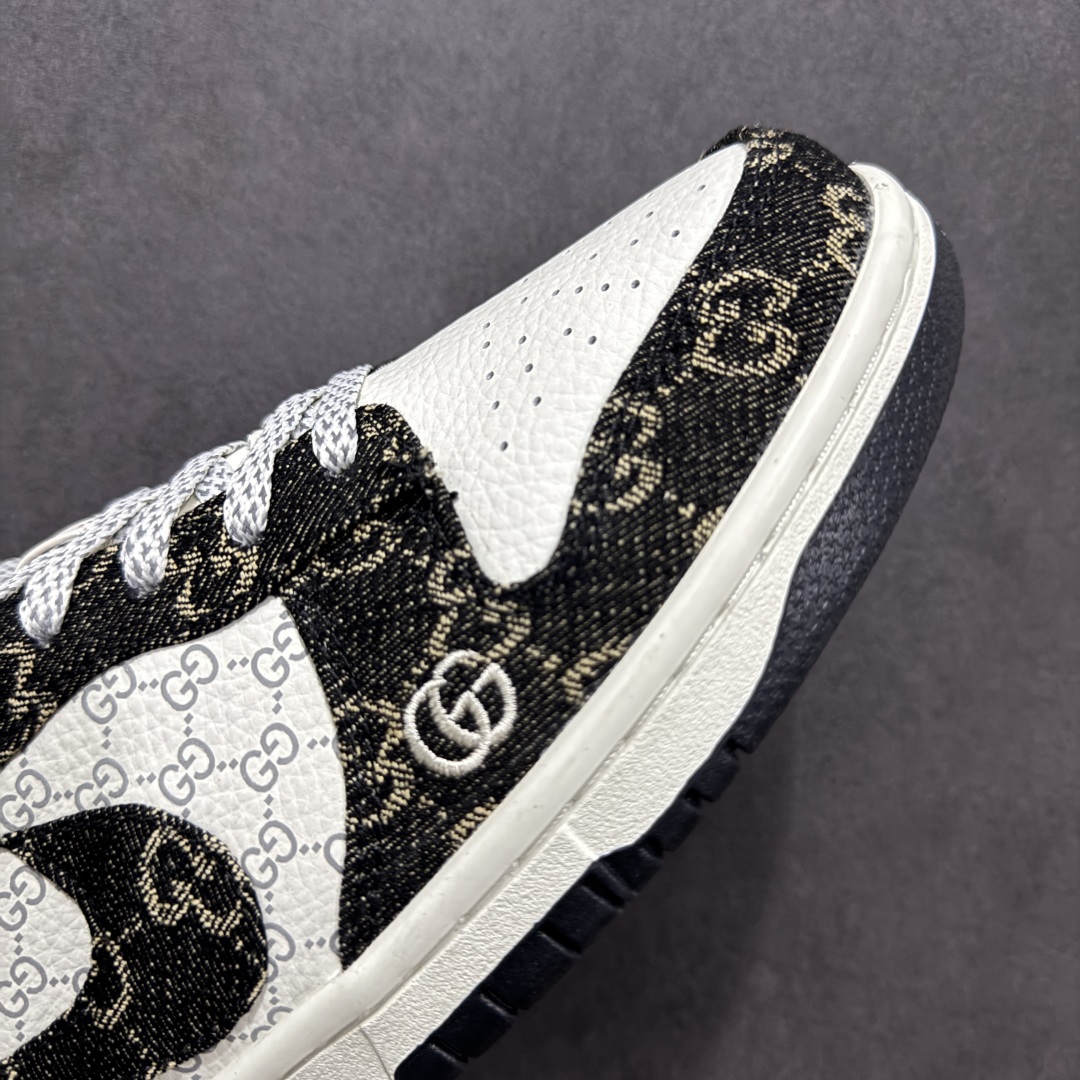 280  【定制版】Nike SB Dunk Low 古驰联名 黑牛仔 周年高端定制 低帮休闲板鞋 CH8311-286