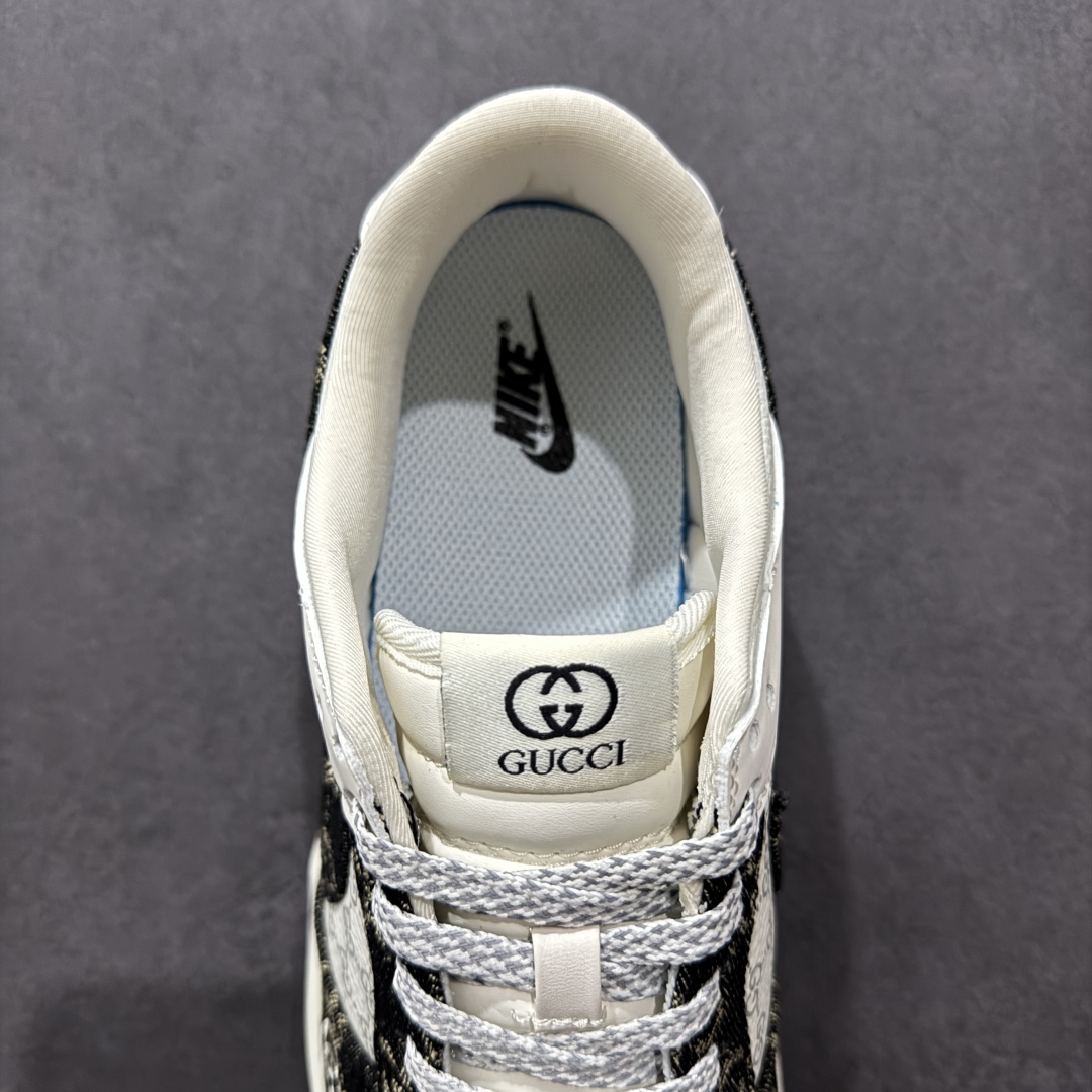 280  【定制版】Nike SB Dunk Low 古驰联名 黑牛仔 周年高端定制 低帮休闲板鞋 CH8311-286