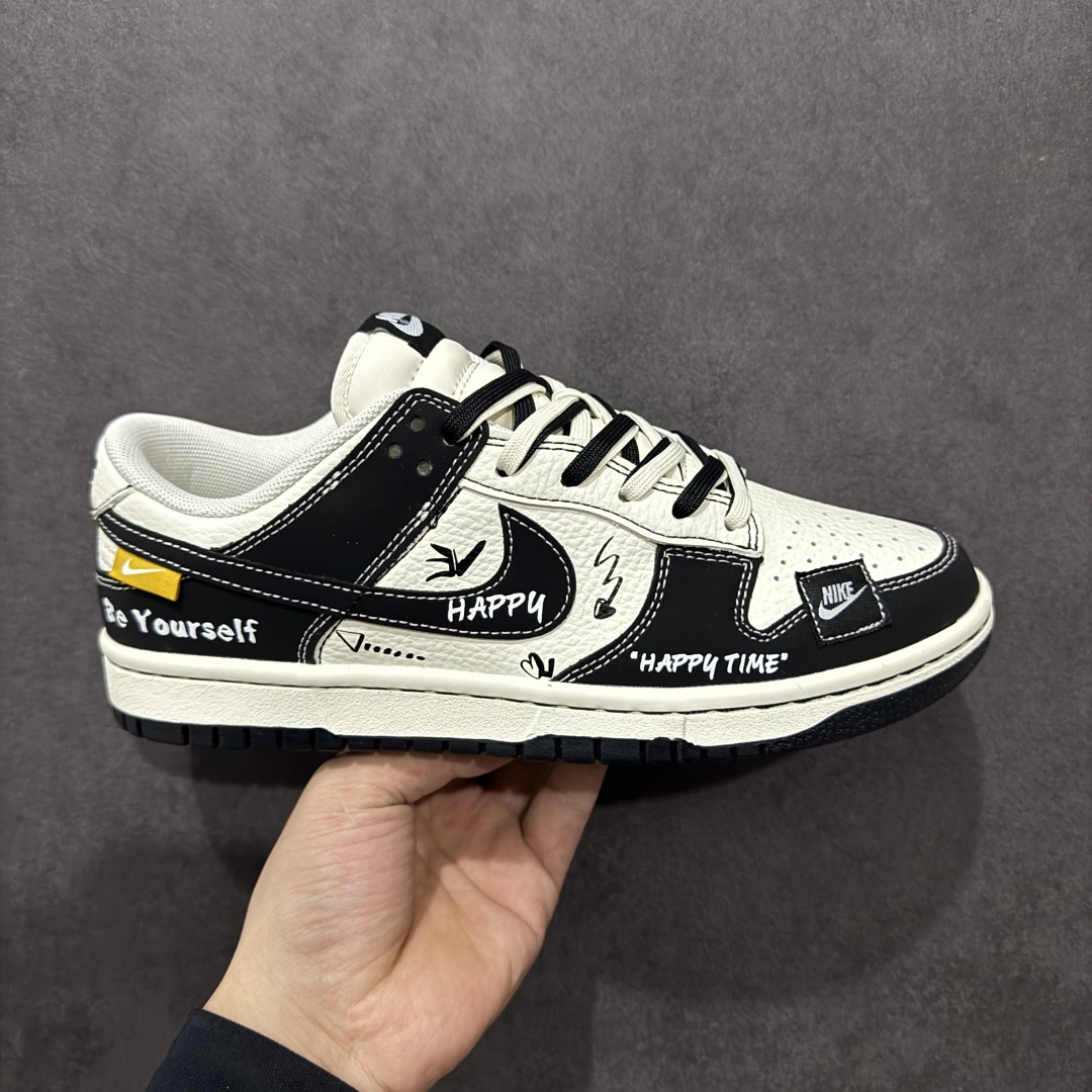 【定制版】Nike SB Dunk Low 手绘涂鸦 解构抽绳鞋带 CY5979-119