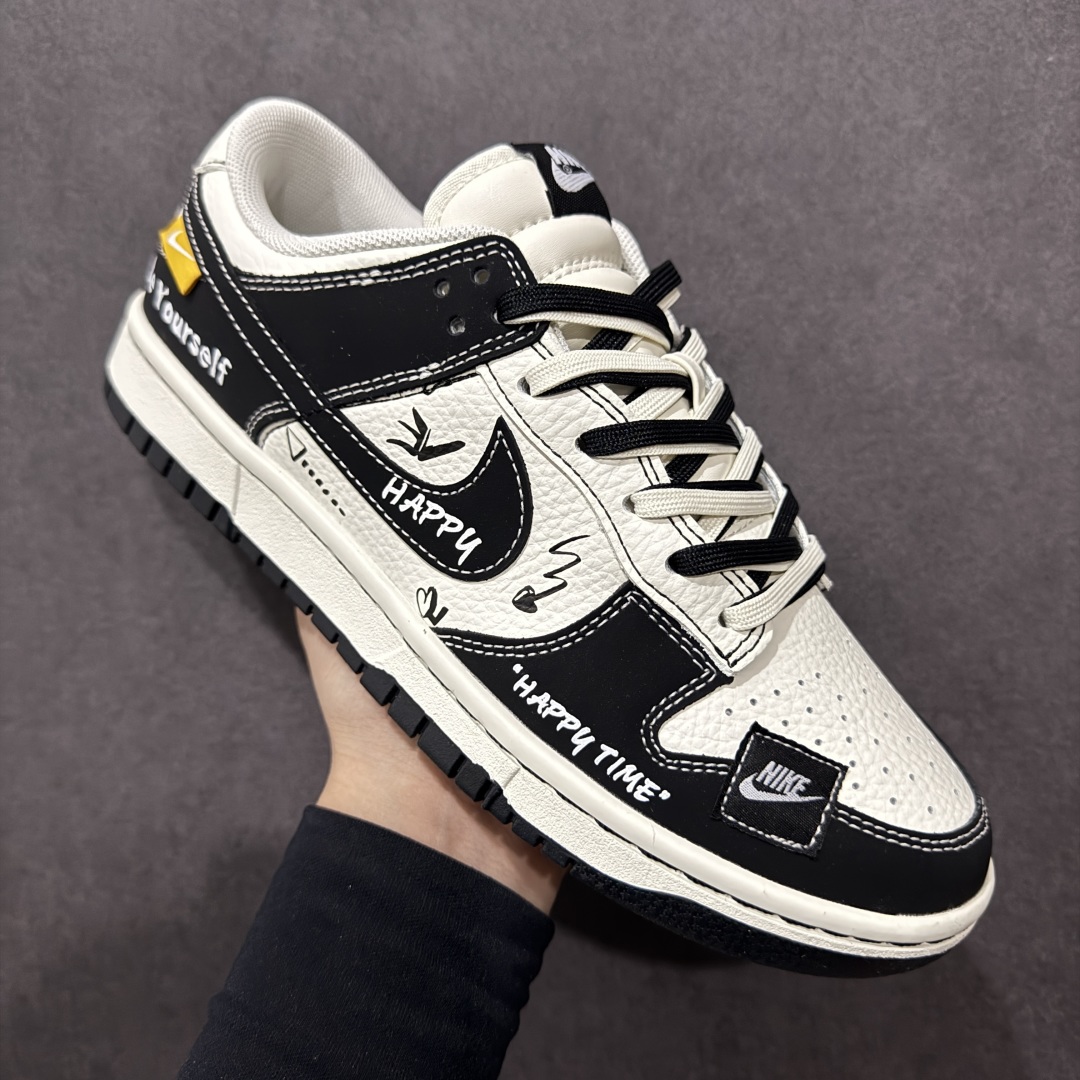 【定制版】Nike SB Dunk Low 手绘涂鸦 解构抽绳鞋带 CY5979-119