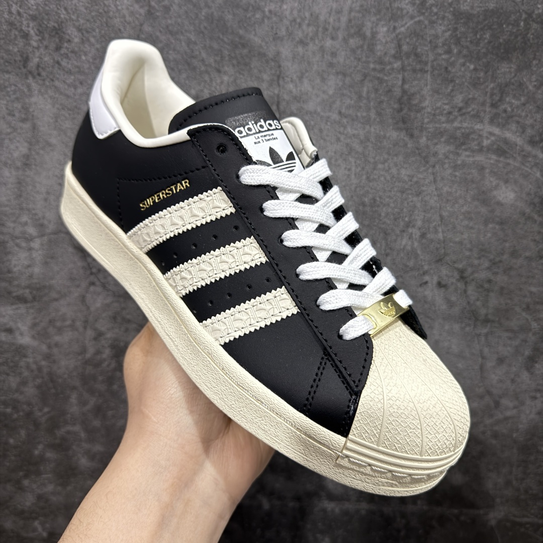 160    【纯原版】Adidas Originals Superstar 全新配色 定制贝壳头休闲板鞋 ID4676