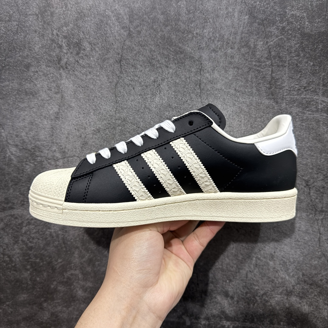 160    【纯原版】Adidas Originals Superstar 全新配色 定制贝壳头休闲板鞋 ID4676