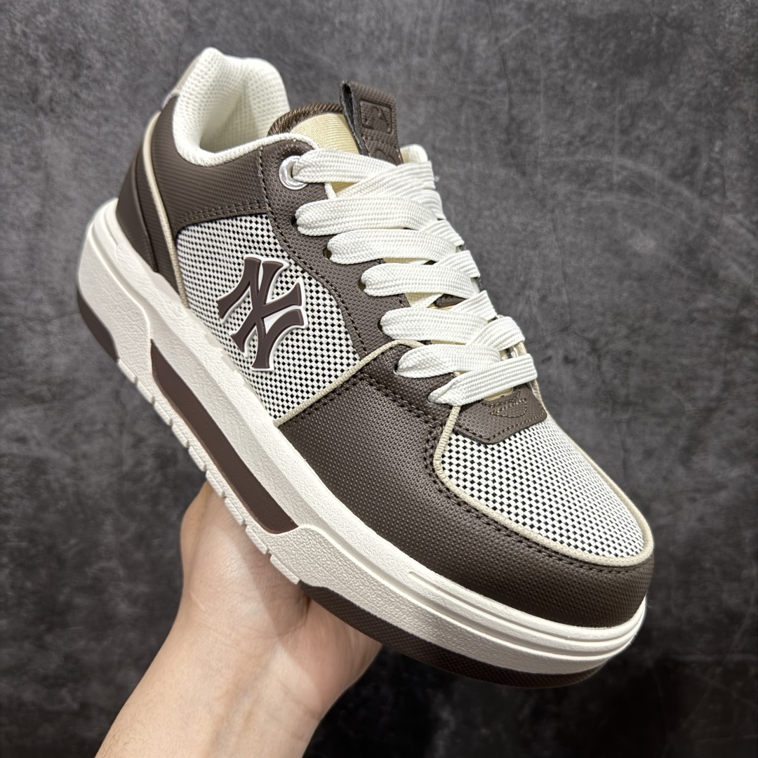 图片[3]-【纯原订单】MLB Chunky Liner Basic NY复古印花学长鞋系列低帮轻量增高厚底百搭休闲运动慢跑鞋板鞋 Korea韩国联名NY美国榄球纽约洋基队限定 市场第一梯队品质 韩国代购版本 MLB专用菱形双针中底布 重点细节中底布带注胶孔 原厂NFC感应吊牌 支持鉴定 一个两位数 原盒原标 全套原楦原纸板原厂数据开发 中韩文保养标贴 绿色防霉片 平台代购专供 独家一比一RB+MD组合大底 高频后跟小人Logo精准对位立体饱满 正确网布加超迁鞋面 转印中底走线紧密 转印Logo工艺表层防刮不掉色 尺码：36 36.5 37.5 38 38.5 39 40 40.5 41 42 42.5 43 44 44.5 45-选品中心