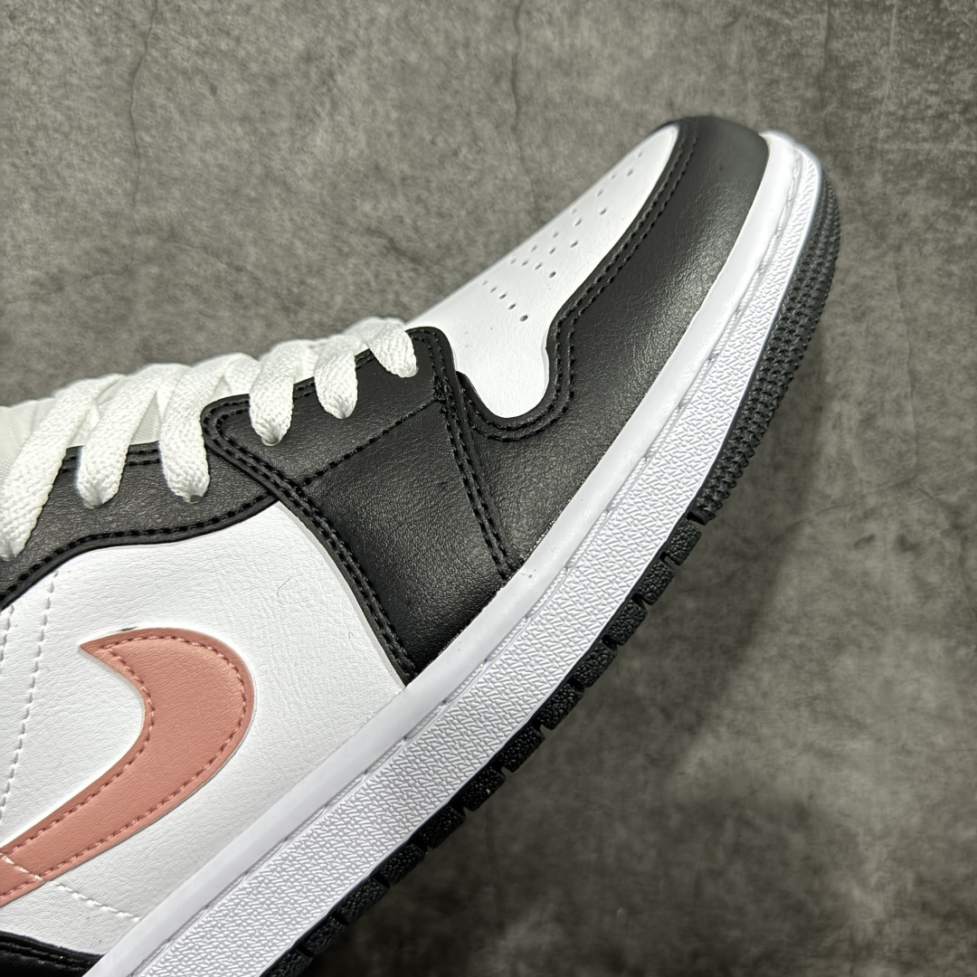 图片[6]-【小dt版本】Air Jordan AJ1 Low 低帮 黑白粉 553558-165 全新流水线出品 DT版本唯一平替选择 市场第二梯队最强版 全部原鞋开发 原楦原纸板开发 全鞋电脑针车 原厂内置全掌气垫 原盒内在原标 唯一Zp原版鞋带绑法 免检产品 全新2022版型 全头层皮料 完美零毛边处理 原厂配置全掌气垫 价格定位良心 尺码：36 36.5 37.5 38 38.5 39 40 40.5 41 42 42.5 43 44 44.5 45 46-选品中心
