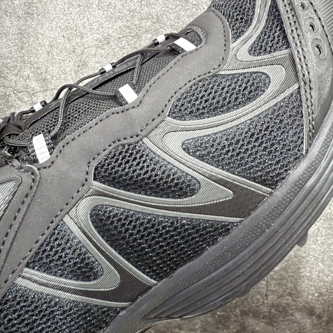 图片[4]-【绿x版】Salomon 萨洛蒙XT-Whisper 户外 休闲 运动鞋 跑鞋 477620 原版购入开发 做货 Salomon 对 XT-WHISPER 鞋面设计进行了升级，以多种鞋面材质，构造了丰富的鞋面层次，为鞋款增添摩登现代感。鞋款独特的波浪形 Sensifit系统设计勾勒出鞋身的流动感线条，并结合标志性的Quicklace™ 快速系带系统，保障全鞋舒适包裹感。结合 Contagrip® 大底，在保留鞋款功能性的同时多维度诠释城市户外型格 配送专柜精美包装🛍📦 面料 ： 原版定制进口网面+牛皮 内里 ： 原版进口透气网里 鞋底 ： 原版开模防滑橡胶材质 底厚 ：3.5CM 尺码： 36-46-选品中心