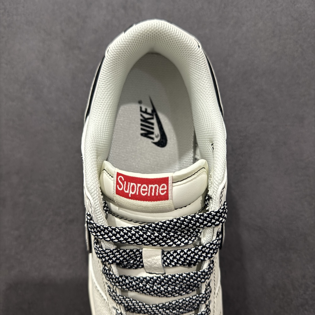 280  【定制版】Nike SB Dunk Low Supreme联名 涂鸦黑线 周年高端定制 低帮休闲板鞋 JJ2508-560