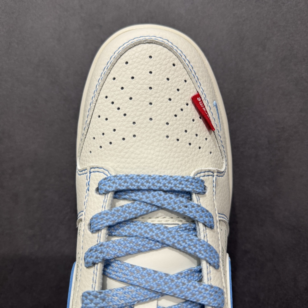 280  【定制版】Nike SB Dunk Low 斯图西联名 双拼蓝线 周年高端定制 低帮休闲板鞋 XS6089-534