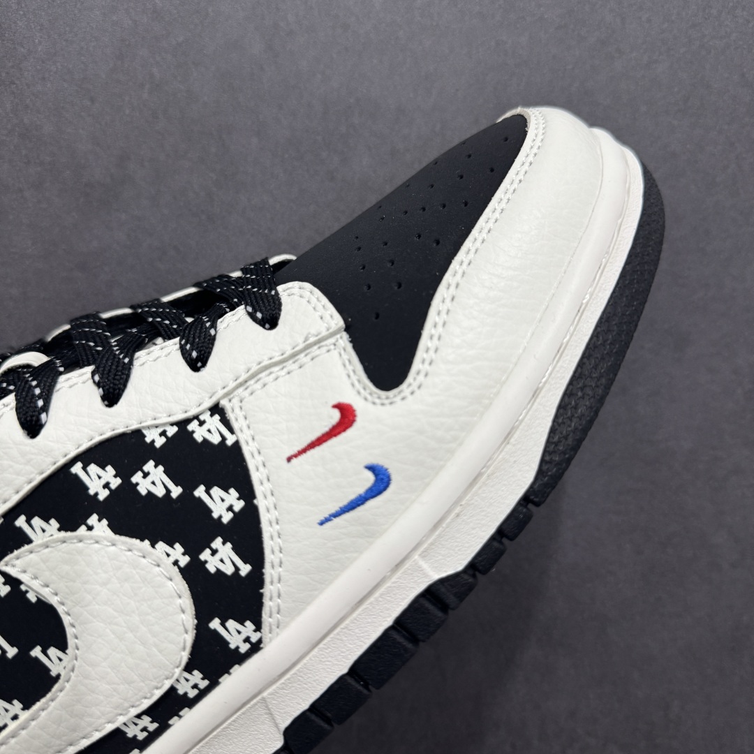 300  【定制版】Nike SB Dunk Low MLB联名 弹幕白勾 周年高端定制 低帮休闲板鞋 CS1688-101