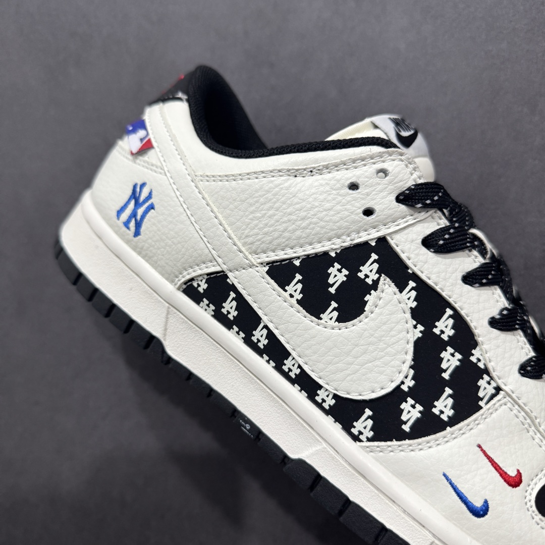 300  【定制版】Nike SB Dunk Low MLB联名 弹幕白勾 周年高端定制 低帮休闲板鞋 CS1688-101