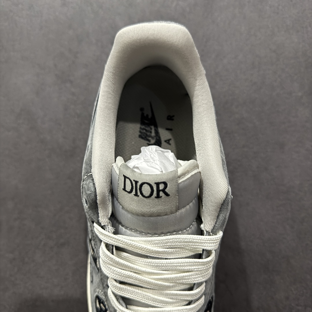 260  【定制版】Nike Air Force 1'07 Low 迪奥联名 灰针织鬼脸 空军一号低帮休闲板鞋 KK1988-056
