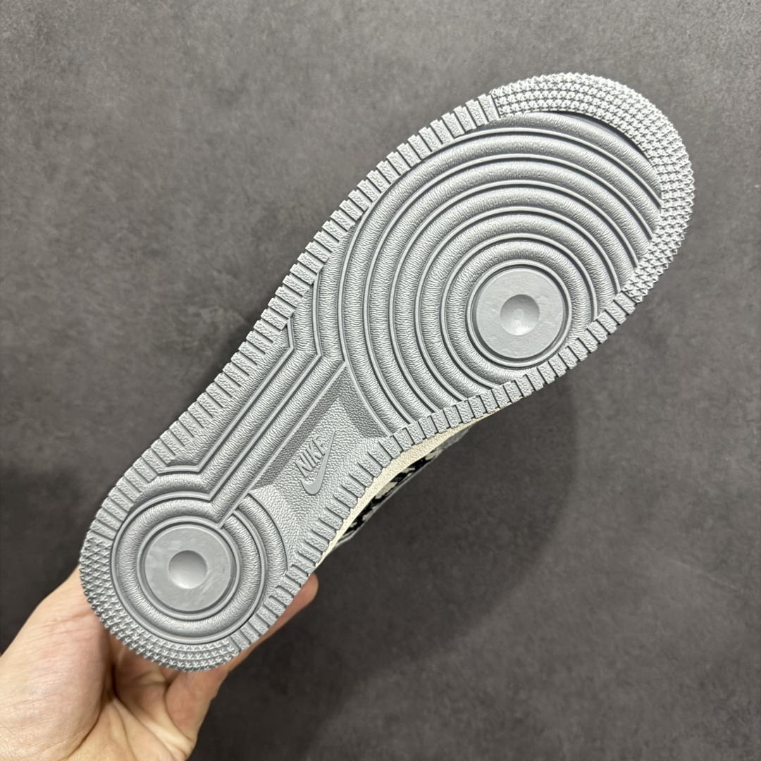 260  【定制版】Nike Air Force 1'07 Low 迪奥联名 灰针织鬼脸 空军一号低帮休闲板鞋 KK1988-056