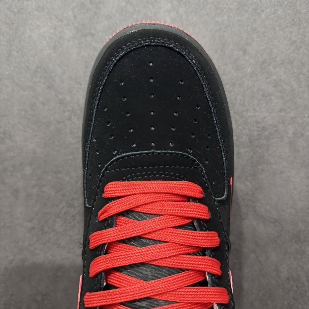 260  【定制版】Nike Air Force 1'07 Low 斯图西联名 激情橙 空军一号低帮休闲板鞋 DF0188-044