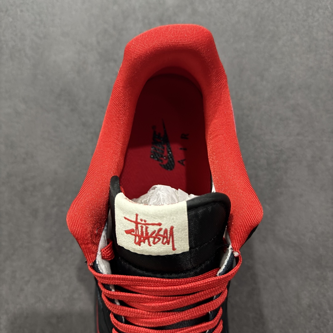 260  【定制版】Nike Air Force 1'07 Low 斯图西联名 激情橙 空军一号低帮休闲板鞋 DF0188-044