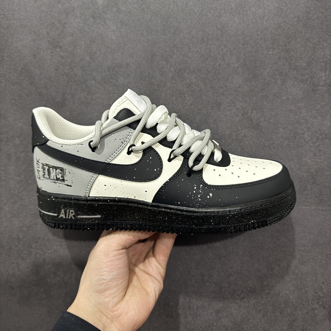 260  【定制版】Nike Air Force 1'07 Low 星际主题涂鸦手绘 空军一号低帮休闲板鞋 XV7981-476